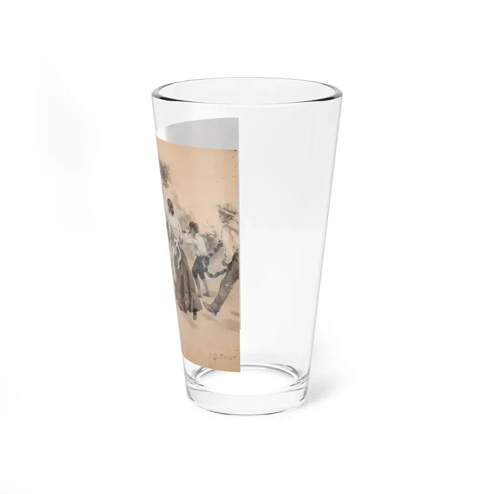 A Great Deal of Noise (Magazine Illustration) Pint Glass 16oz - Go Mug Yourself