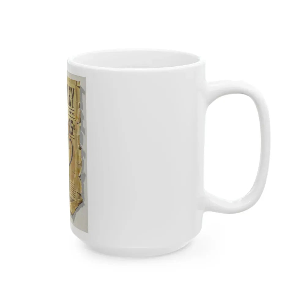 A Great Pet Monkey of Your Very Own, Saturday Evening Post illustrations - White Coffee Mug - Go Mug Yourself