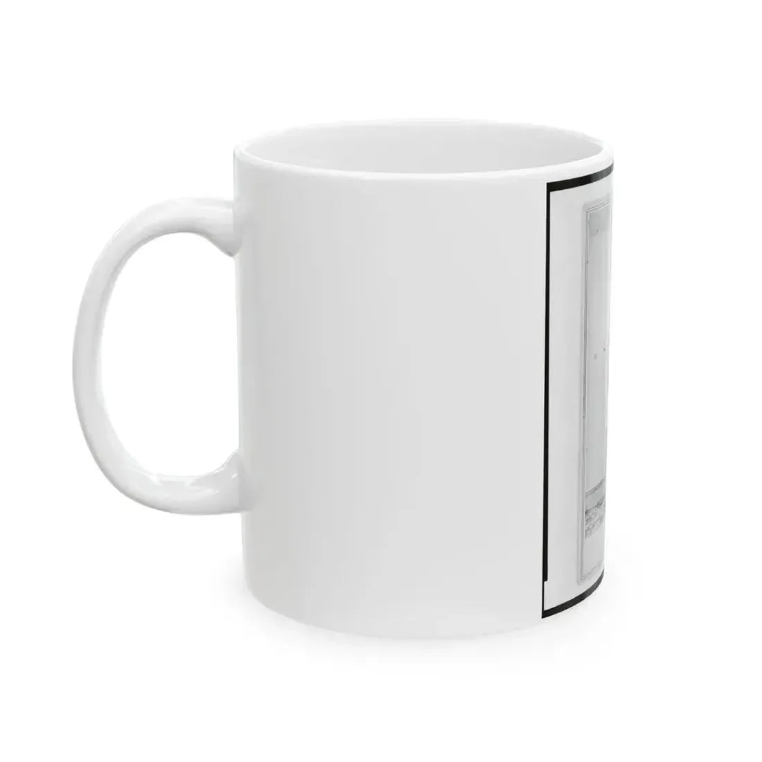 A.( ) Greenwall, Confederate Army Officer, Full-Length Portrait, Facing Front (U.S. Civil War) White Coffee Mug - Go Mug Yourself