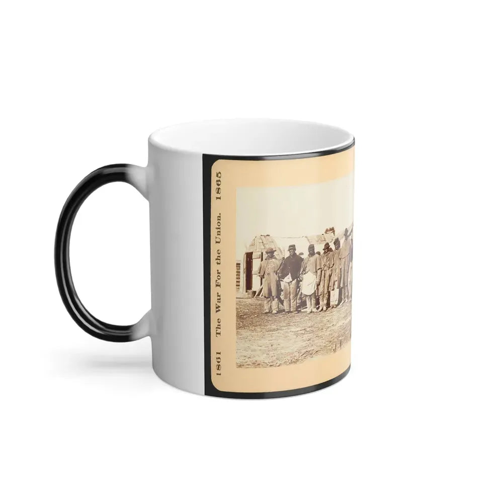 A Group of Contrabands 001 (U.S. Civil War) Color Changing Coffee Mug 11oz - Go Mug Yourself