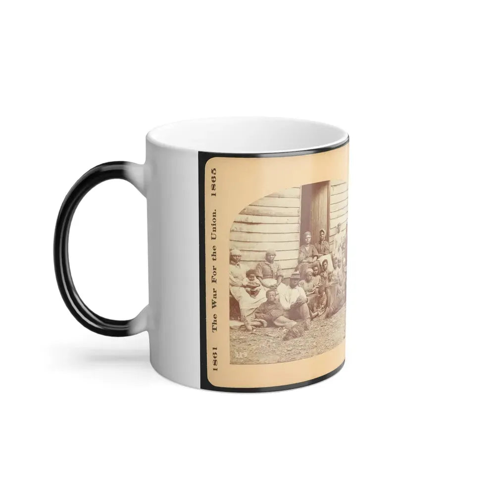 A Group of Contrabands (U.S. Civil War) Color Changing Coffee Mug 11oz - Go Mug Yourself
