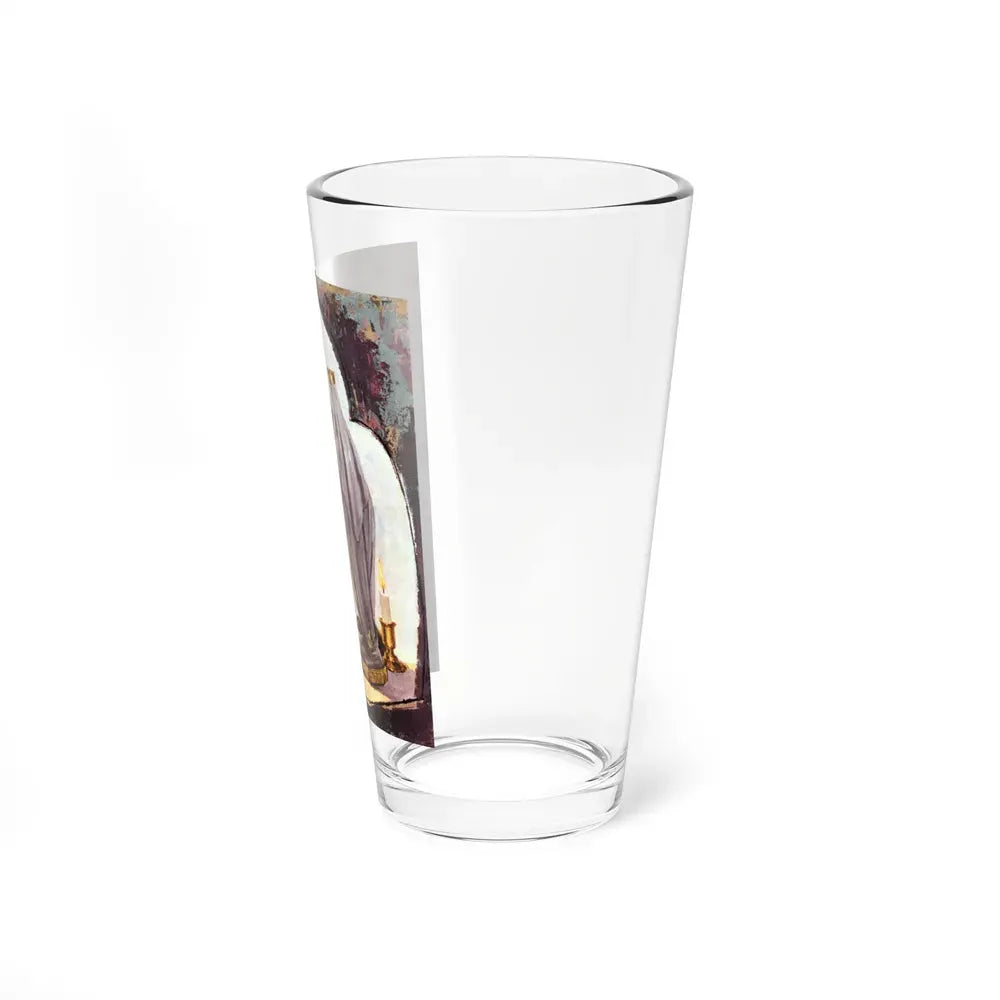 A Happiness For Manuela, Woman's Home Companion, December 1956 (Magazine Illustration) Pint Glass 16oz - Go Mug Yourself