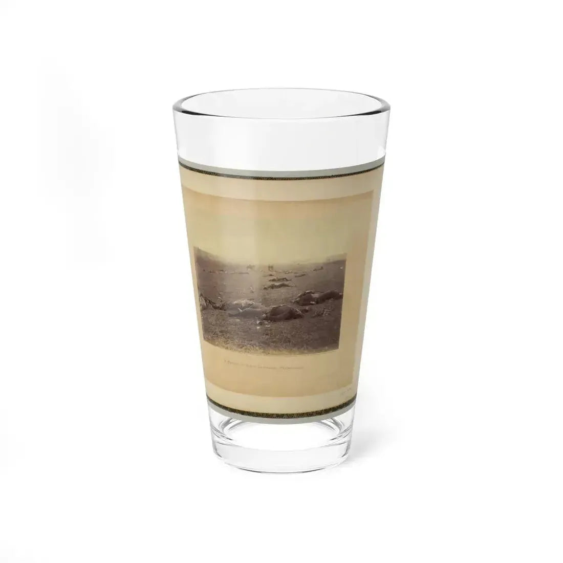 A Harvest Of Death, Gettysburg, Pennsylvania (U.S. Civil War) Pint Glass 16oz 16oz - Go Mug Yourself