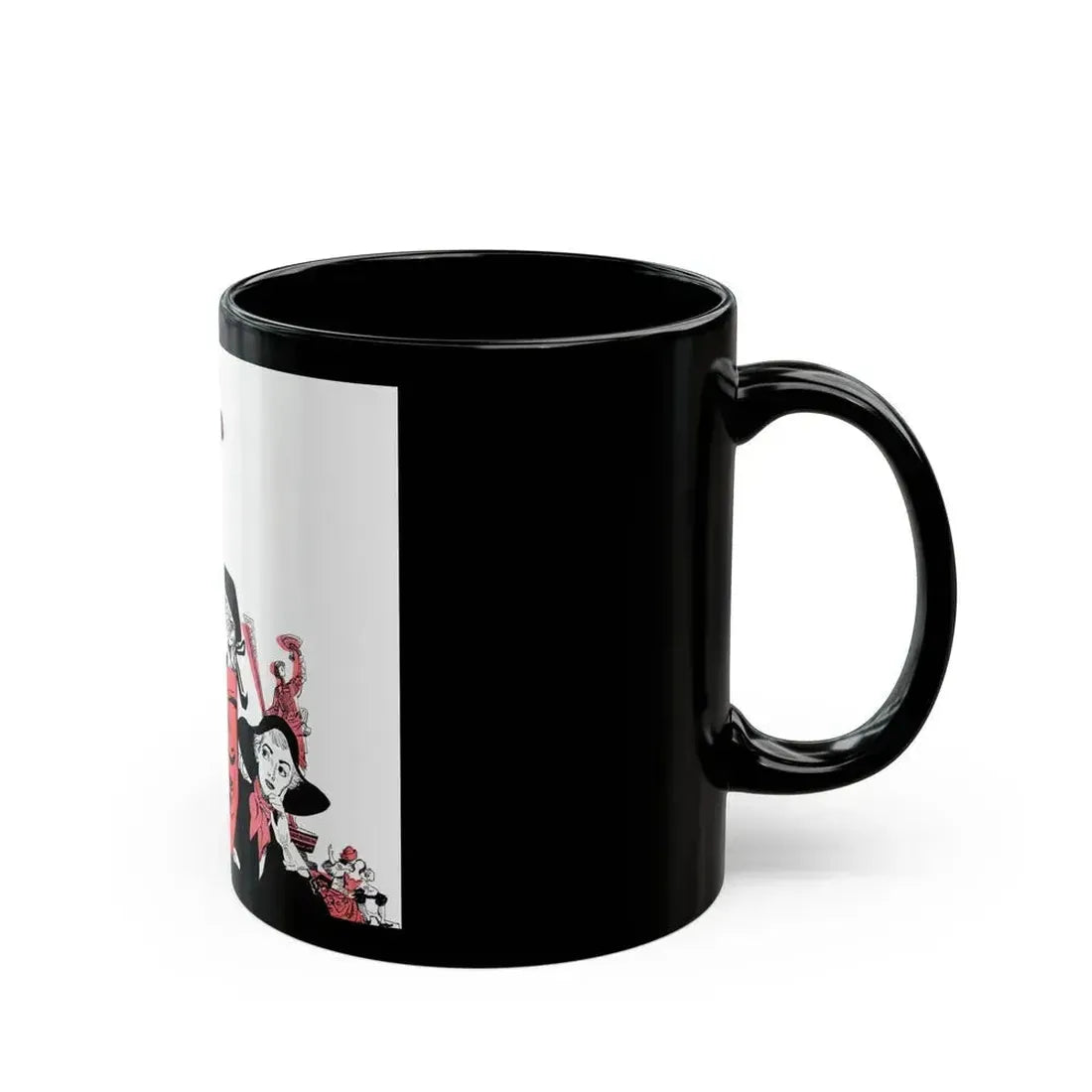 A House Big Enough, Canadian Home Journal, Aug 1952 - Black Coffee Mug - Go Mug Yourself