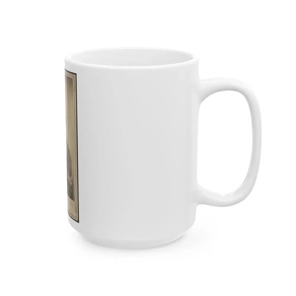 A. J. Byram, 10th Iowa Infantry (U.S. Civil War) White Coffee Mug - Go Mug Yourself