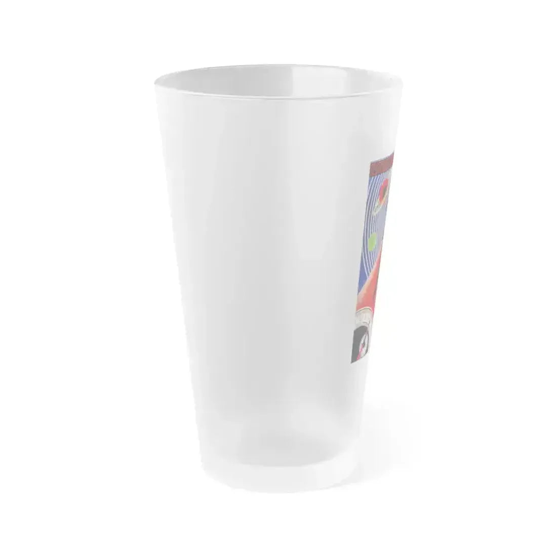A JOURNEY TO MARS 1918 Movie Poster - Frosted Pint Glass 16oz - Go Mug Yourself