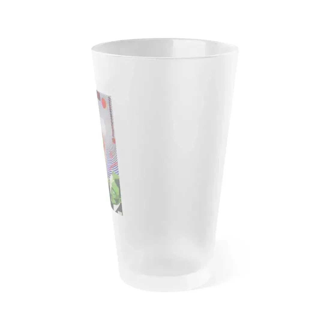 A JOURNEY TO MARS 1918 Movie Poster - Frosted Pint Glass 16oz - Go Mug Yourself