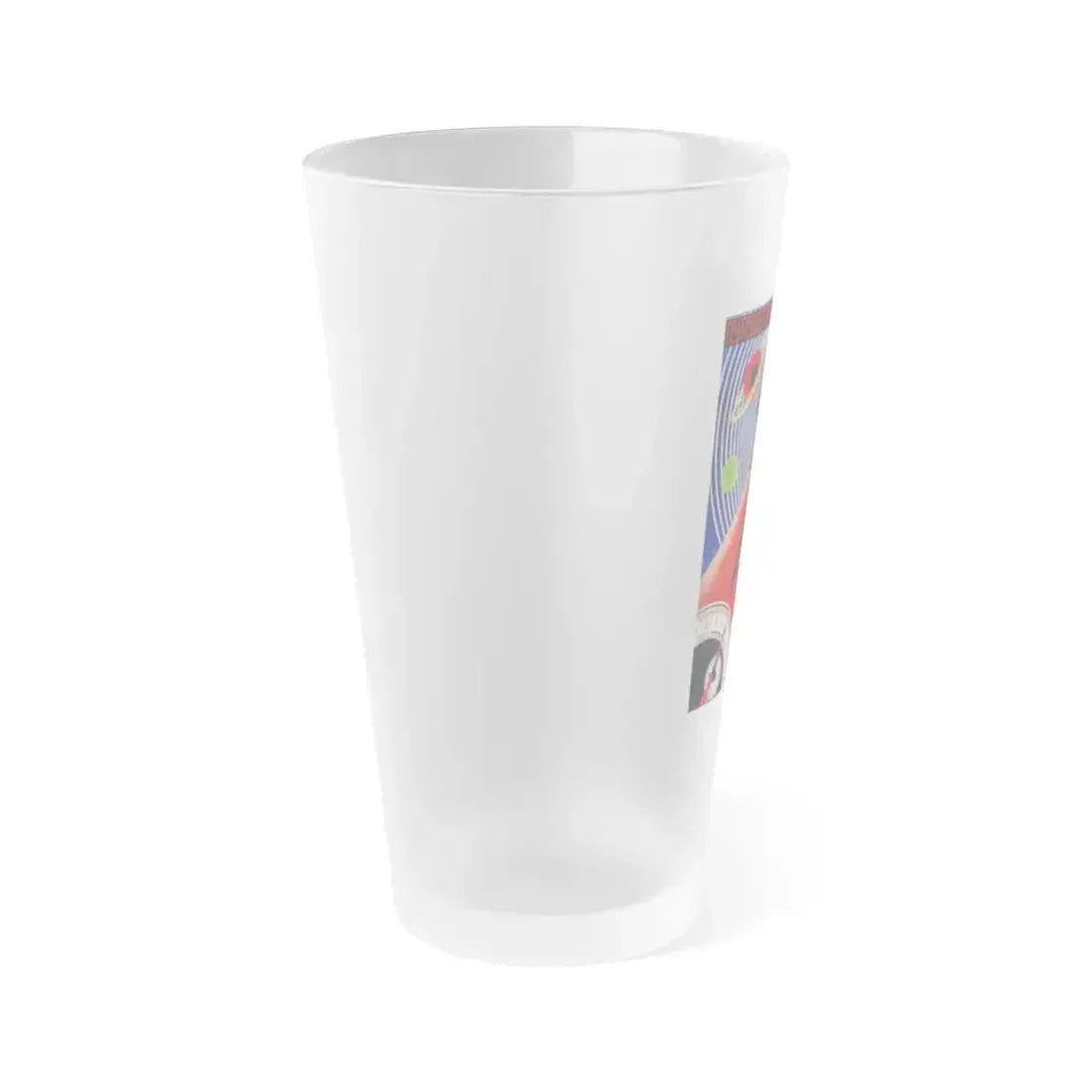 A JOURNEY TO MARS 1918 Movie Poster - Frosted Pint Glass 16oz - Go Mug Yourself