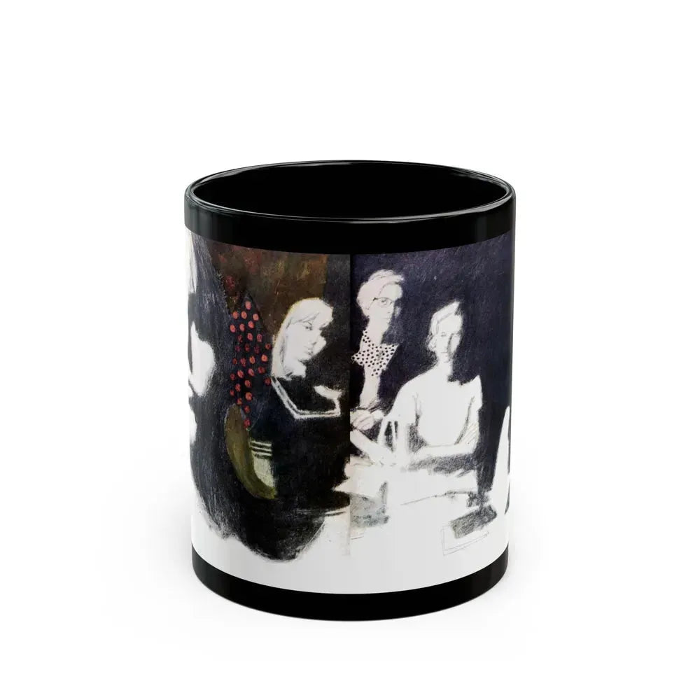 A Kind of Savage, Saturday Evening Post, February 11, 1967 - Black Coffee Mug 11oz - Go Mug Yourself