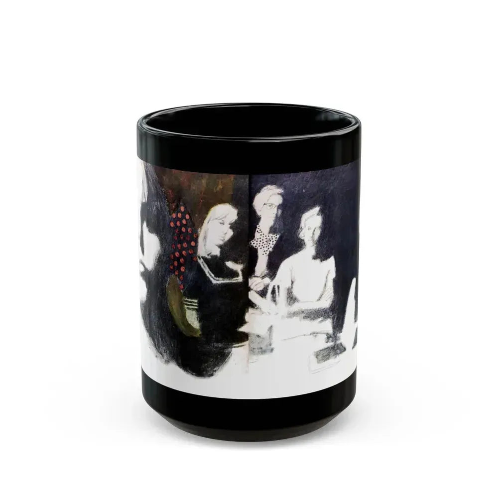 A Kind of Savage, Saturday Evening Post, February 11, 1967 - Black Coffee Mug 15oz - Go Mug Yourself