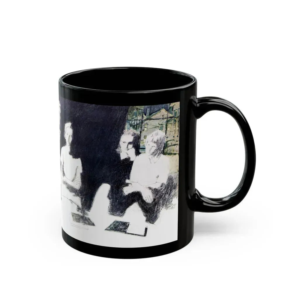 A Kind of Savage, Saturday Evening Post, February 11, 1967 - Black Coffee Mug - Go Mug Yourself