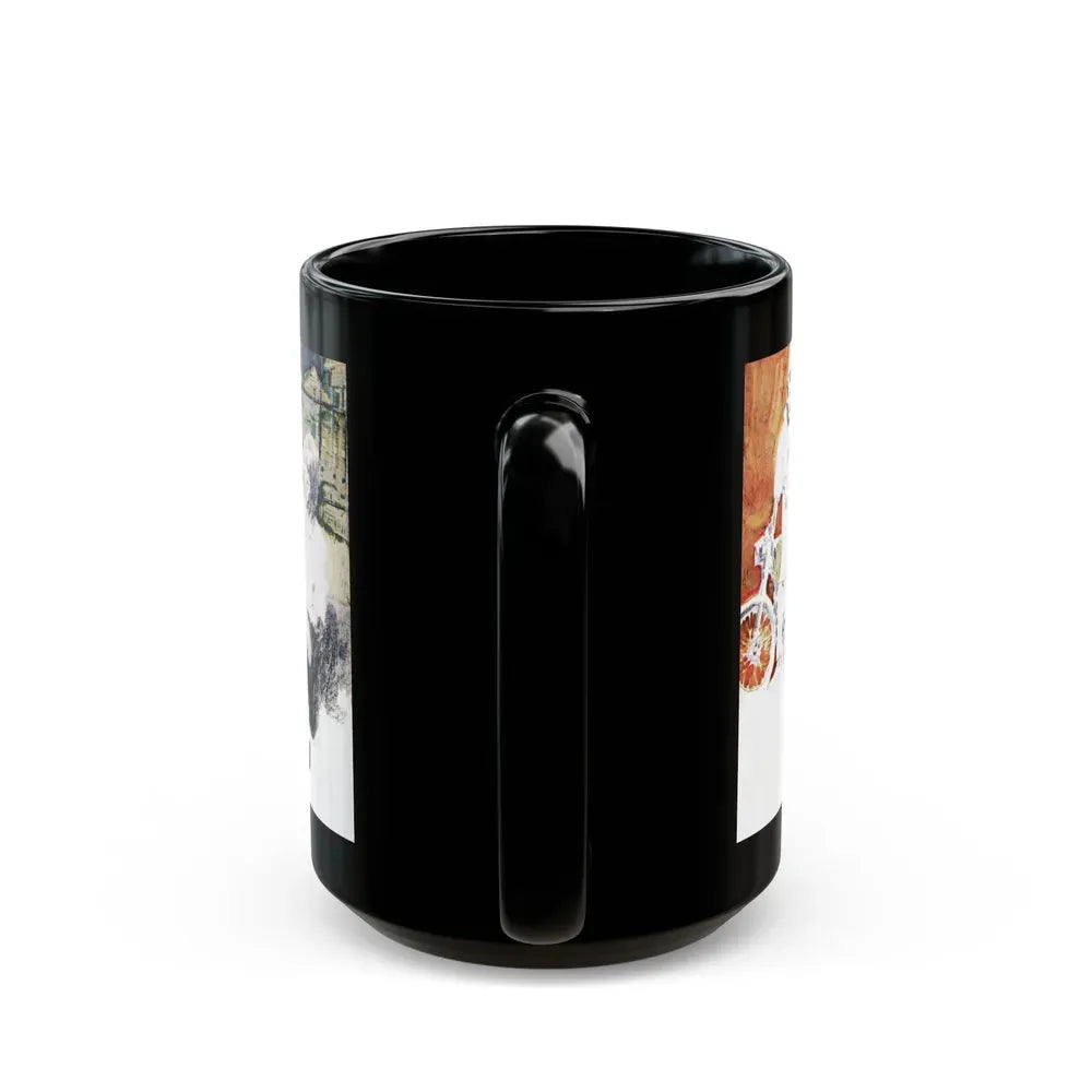A Kind of Savage, Saturday Evening Post, February 11, 1967 - Black Coffee Mug - Go Mug Yourself