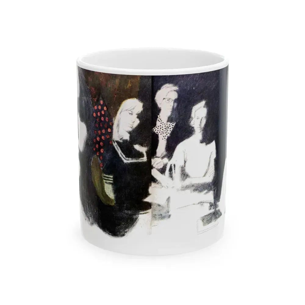 A Kind of Savage, Saturday Evening Post, February 11, 1967 - White Coffee Mug 11oz - Go Mug Yourself