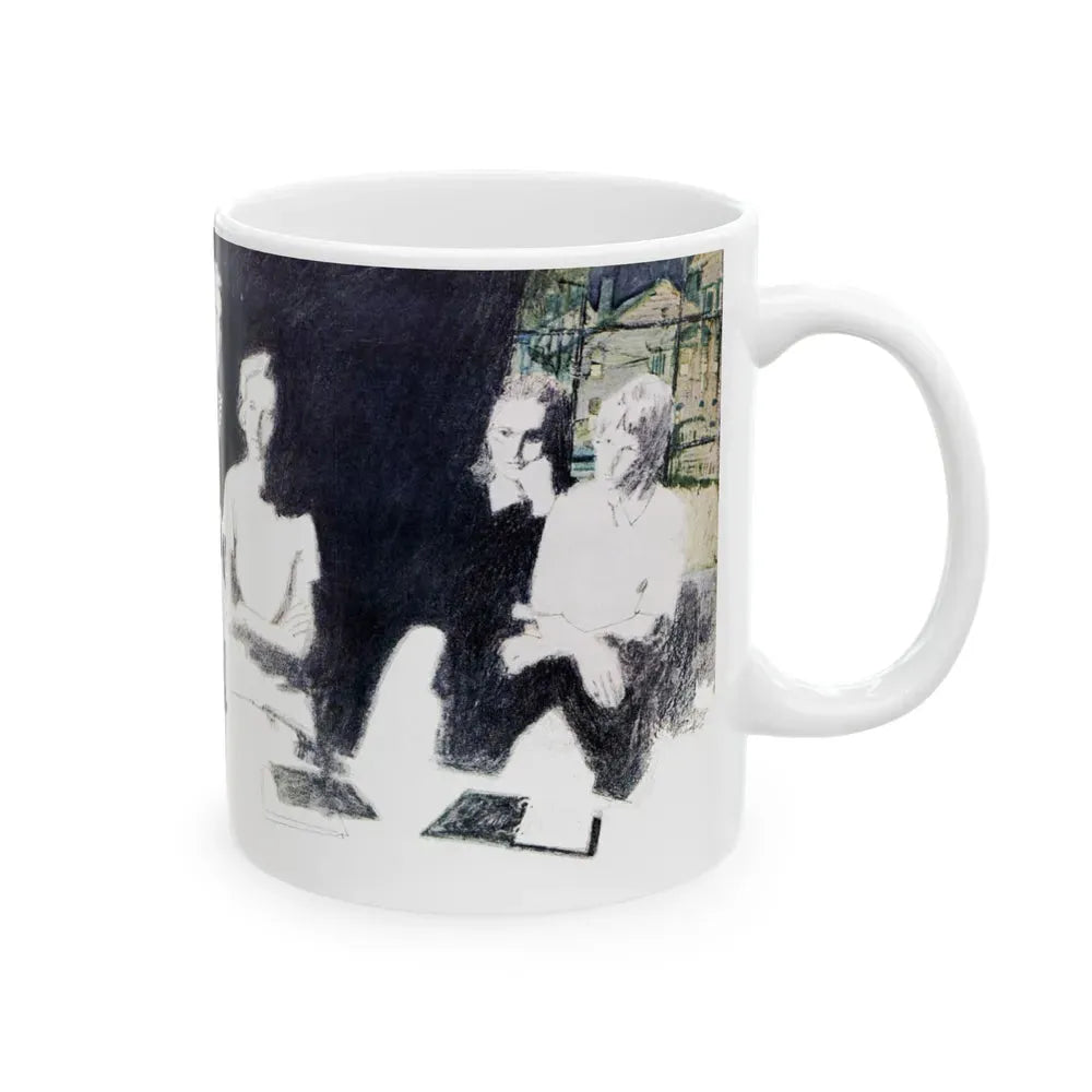 A Kind of Savage, Saturday Evening Post, February 11, 1967 - White Coffee Mug - Go Mug Yourself
