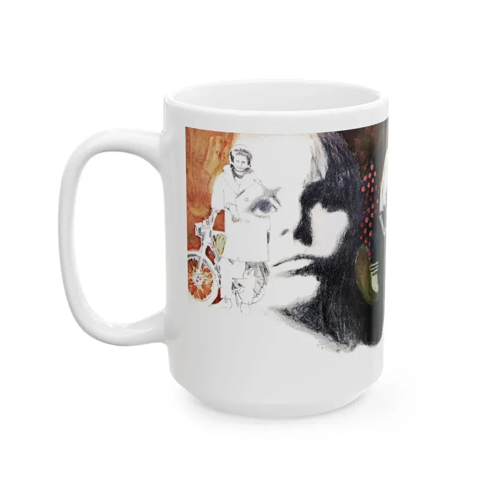 A Kind of Savage, Saturday Evening Post, February 11, 1967 - White Coffee Mug - Go Mug Yourself