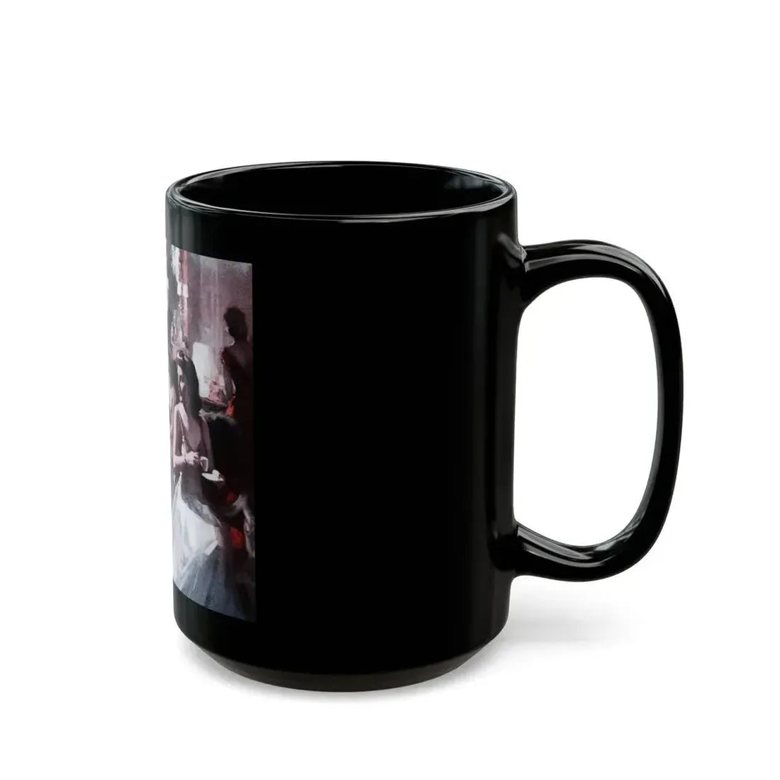 A Lady Comes Home (2), Cosmopolitan, March 1943 - Black Coffee Mug - Go Mug Yourself