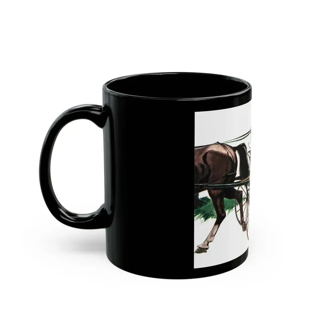 A Lady for Ballarol, Collier's, August 14, 1948 - Black Coffee Mug - Go Mug Yourself