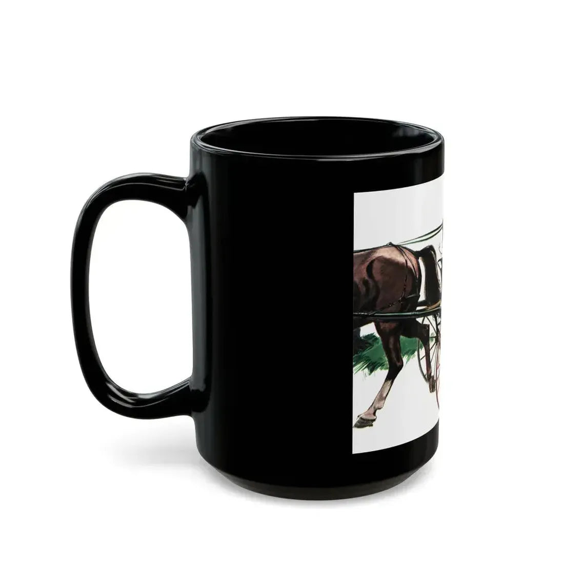 A Lady for Ballarol, Collier's, August 14, 1948 - Black Coffee Mug - Go Mug Yourself