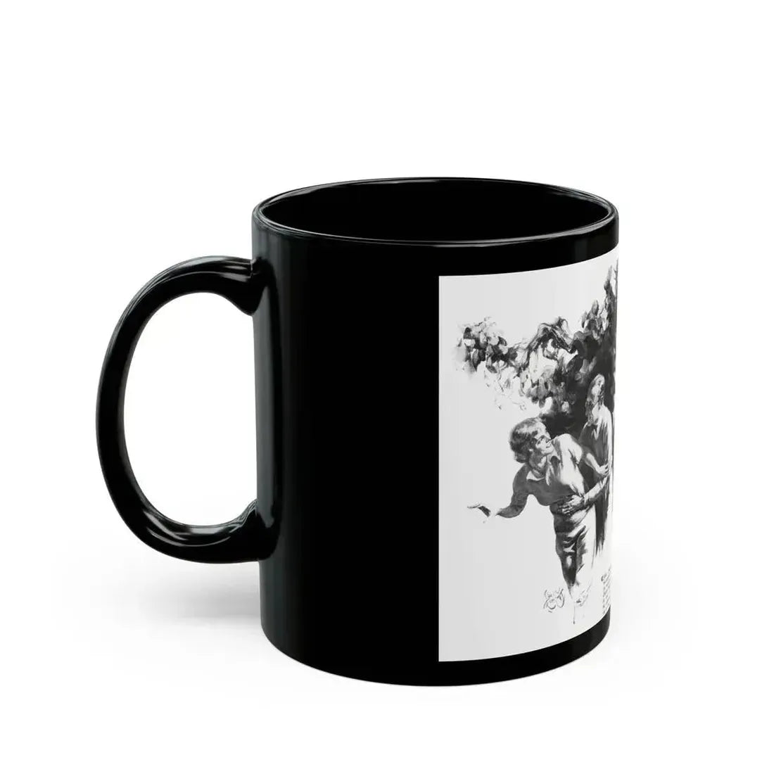 A Letter from the Queen (2), Cosmopolitan, December 1929 - Black Coffee Mug - Go Mug Yourself