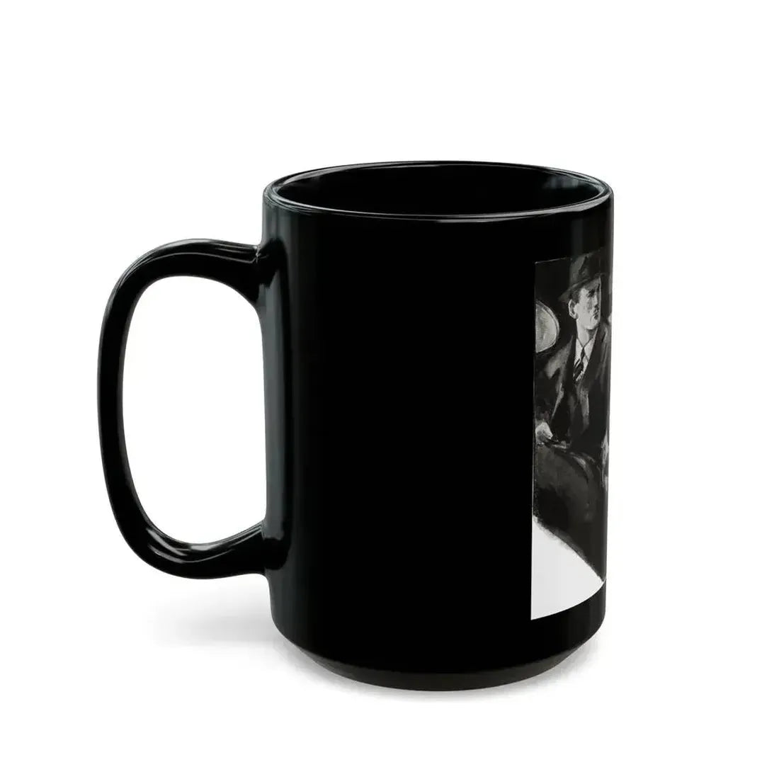 A Lion By The Tail, Liberty magazine, December 2, 1939 - Black Coffee Mug - Go Mug Yourself