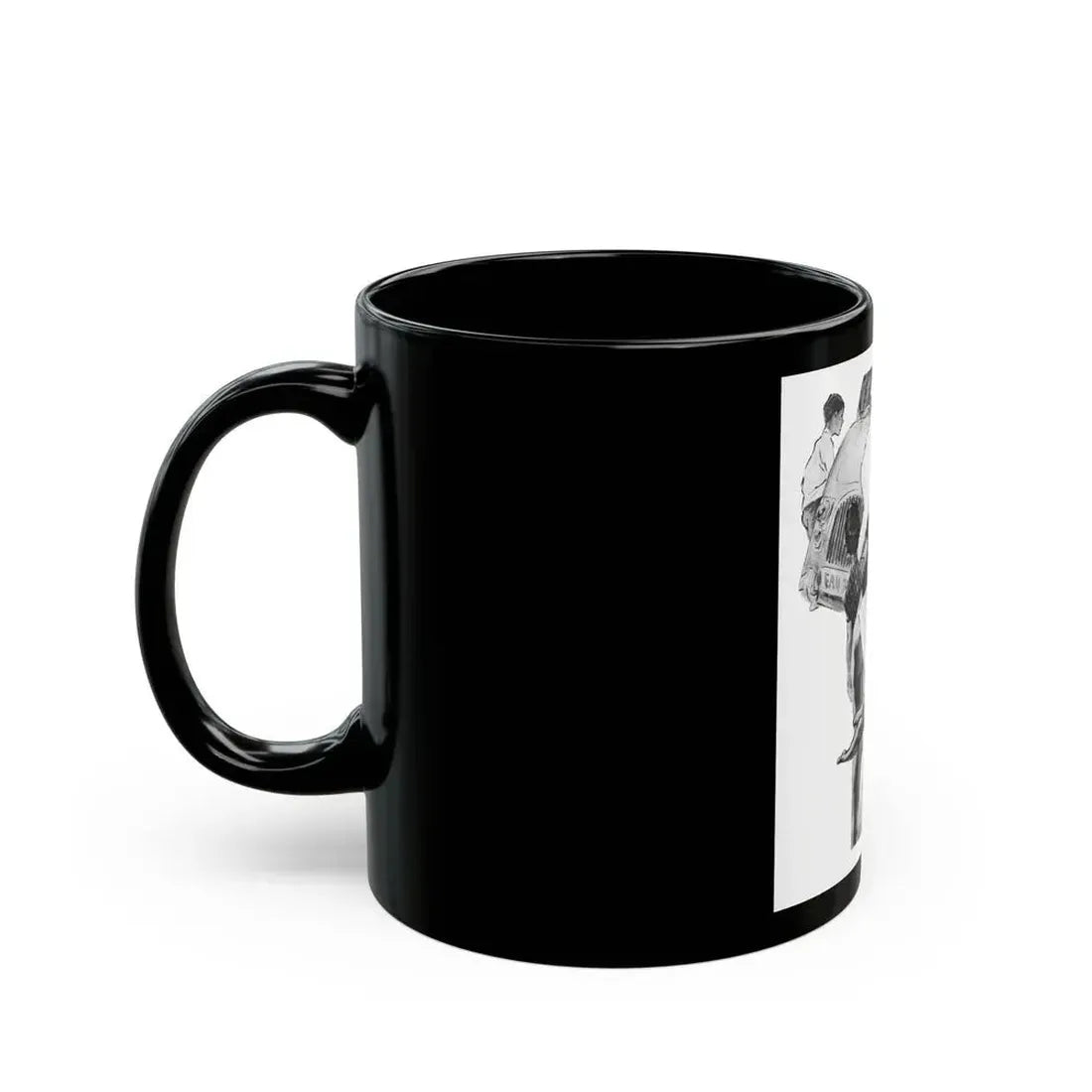 A Long Way Home, Woman And Home magazine, 1963 - Black Coffee Mug - Go Mug Yourself