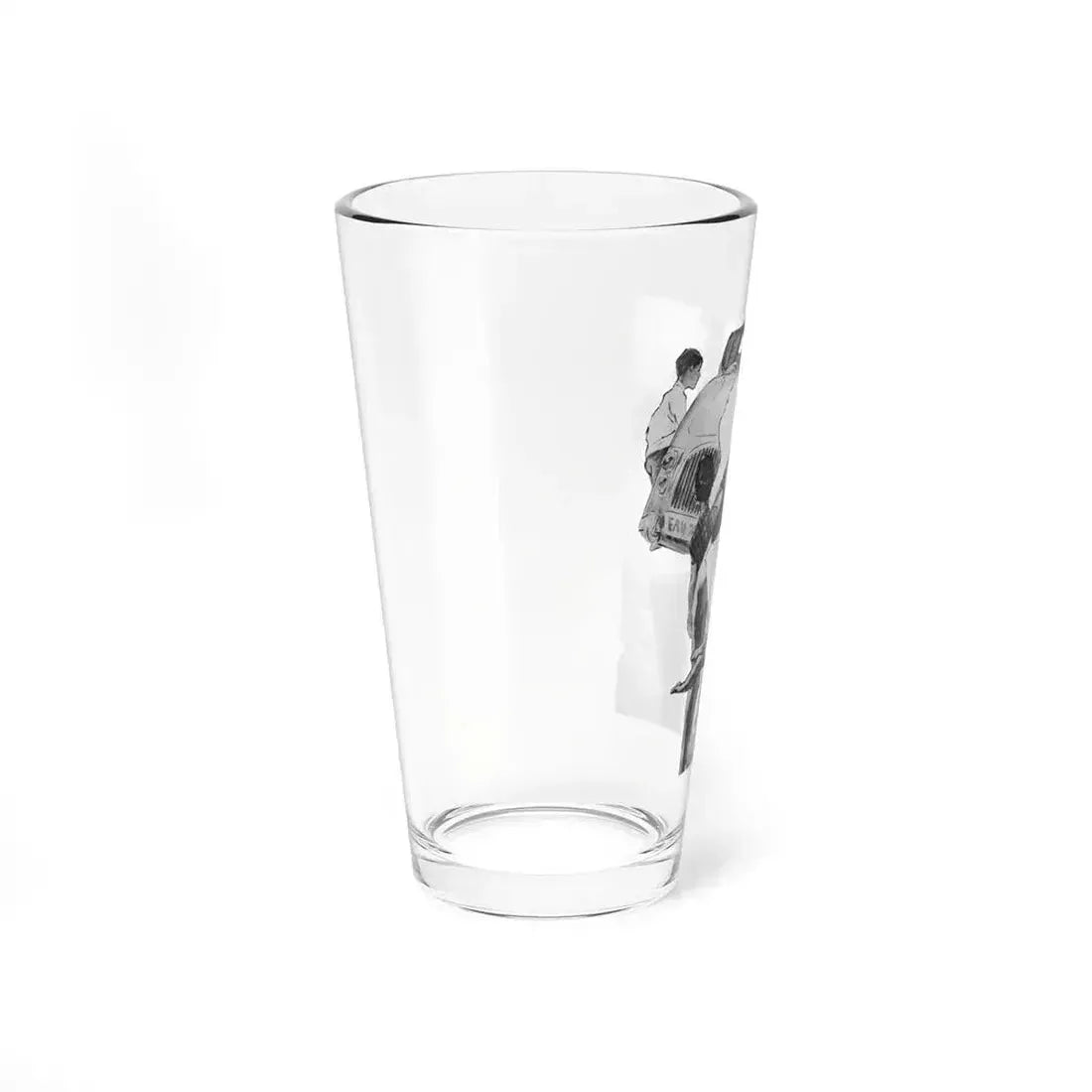 A Long Way Home, Woman And Home magazine, 1963 (Magazine Illustration) Pint Glass 16oz - Go Mug Yourself