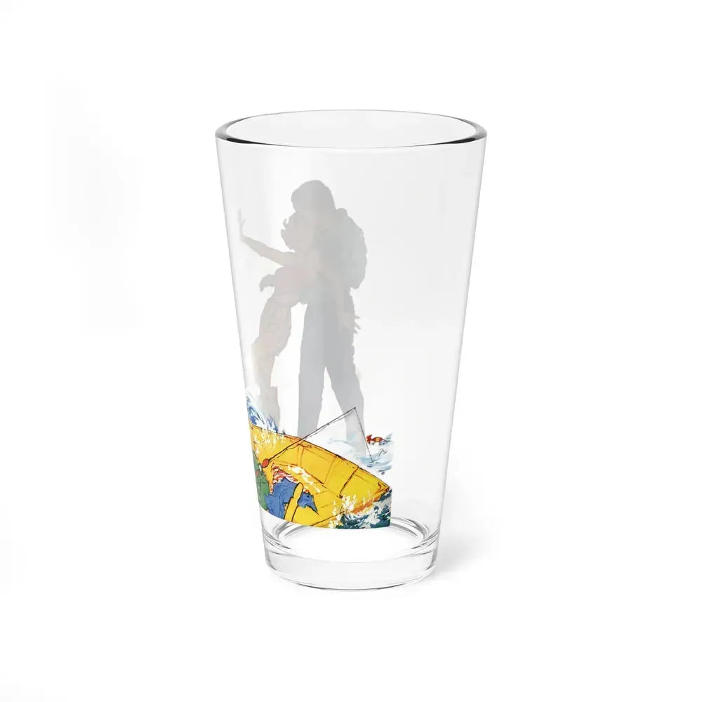 A Lucky Catch, Redbook, August 1956 (Magazine Illustration) Pint Glass 16oz - Go Mug Yourself
