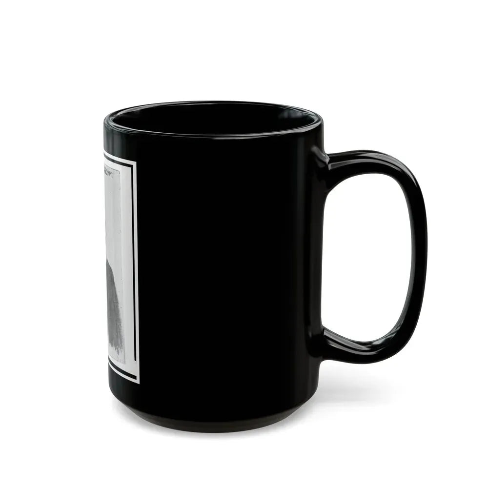 A. M. Scales, Brigidier General, C.S.A., Half-Length Portrait, Facing Right (U.S. Civil War) Black Coffee Mug - Go Mug Yourself