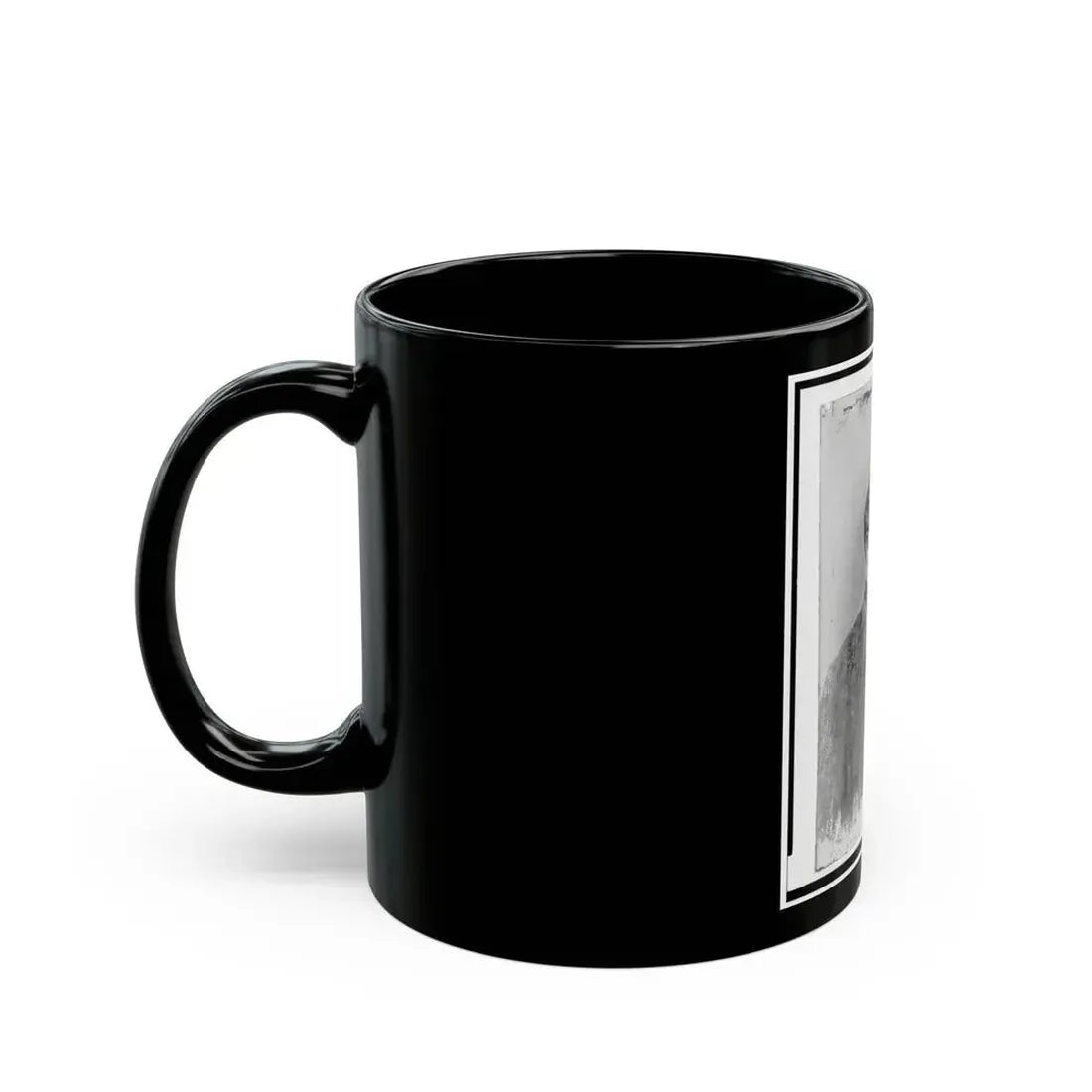 A. M. Scales, Brigidier General, C.S.A., Half-Length Portrait, Facing Right (U.S. Civil War) Black Coffee Mug - Go Mug Yourself