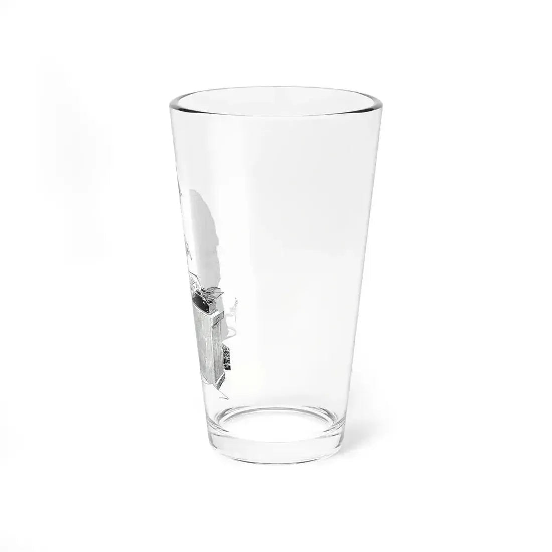 A Man and His Machine, 1941 (Magazine Illustration) Pint Glass 16oz - Go Mug Yourself