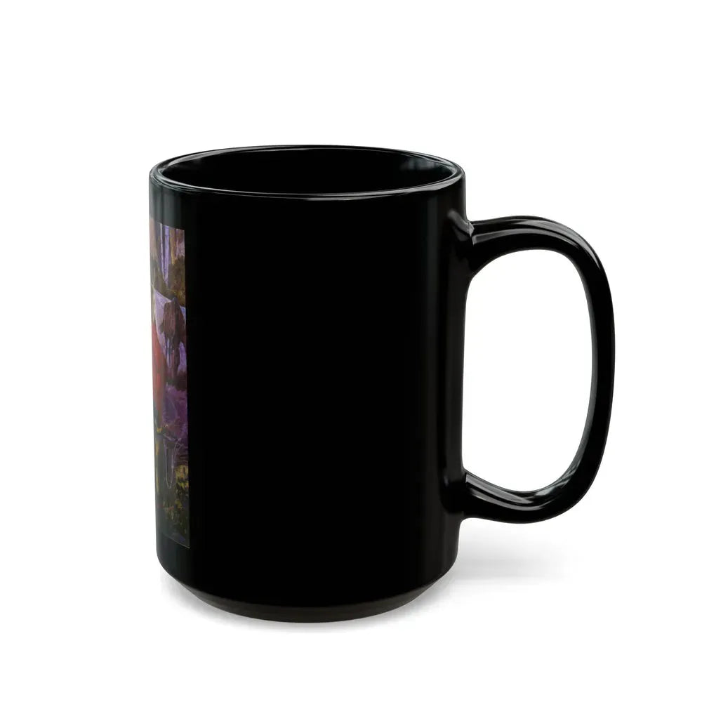 A Man & His Loyal Moose - Black Coffee Mug - Go Mug Yourself
