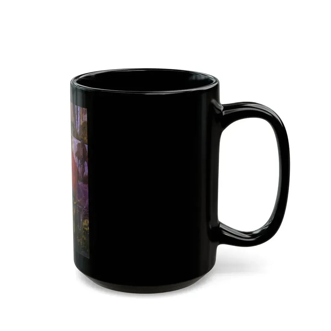 A Man & His Loyal Moose - Black Coffee Mug - Go Mug Yourself