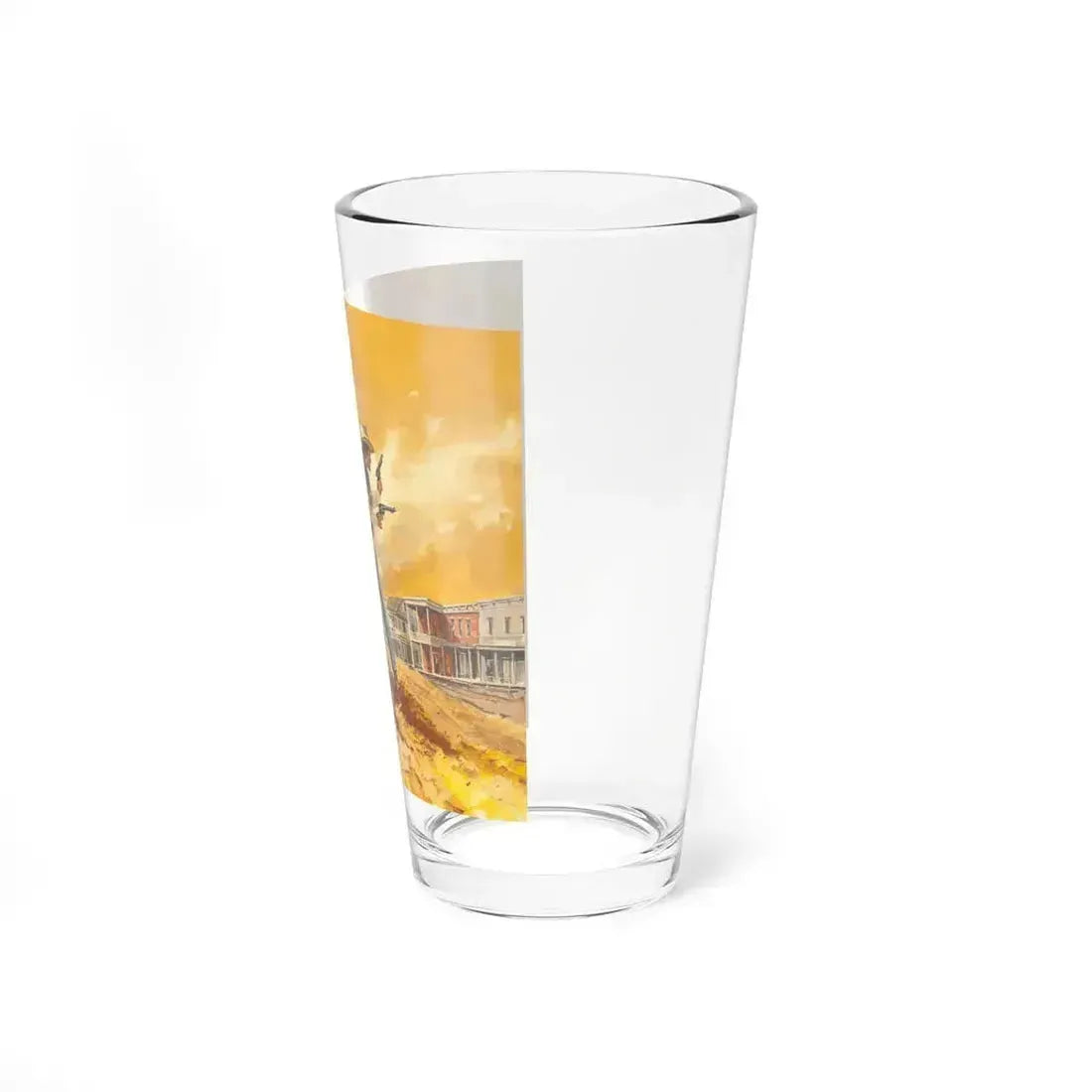 A Man Made for Trouble, Major paperback cover, 1976 - Pint Glass 16oz - Go Mug Yourself