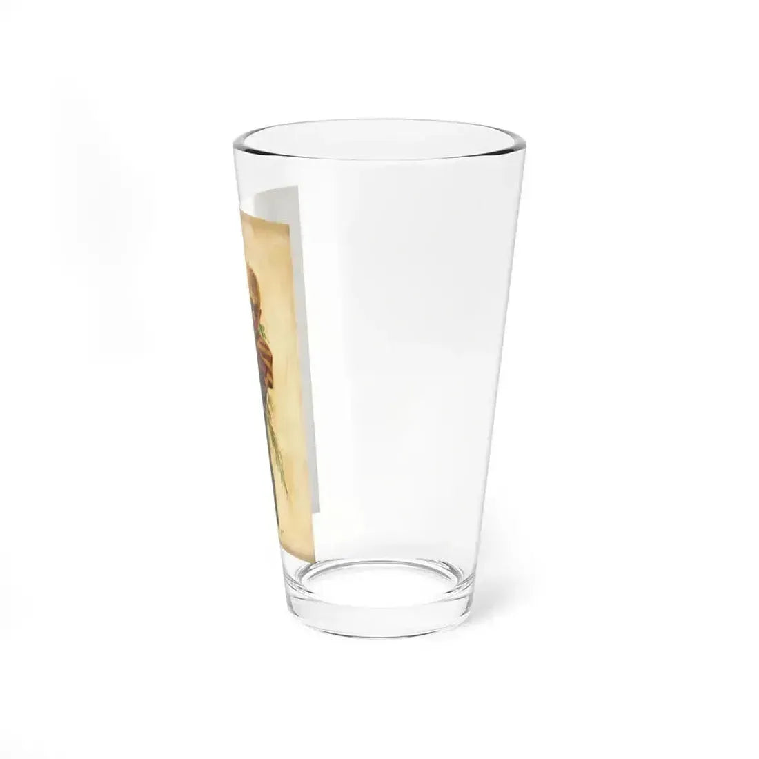 A Matter For Percival, Saturday Evening Post story illustration, February 18, 1950 (Magazine Illustration) Pint Glass 16oz - Go Mug Yourself