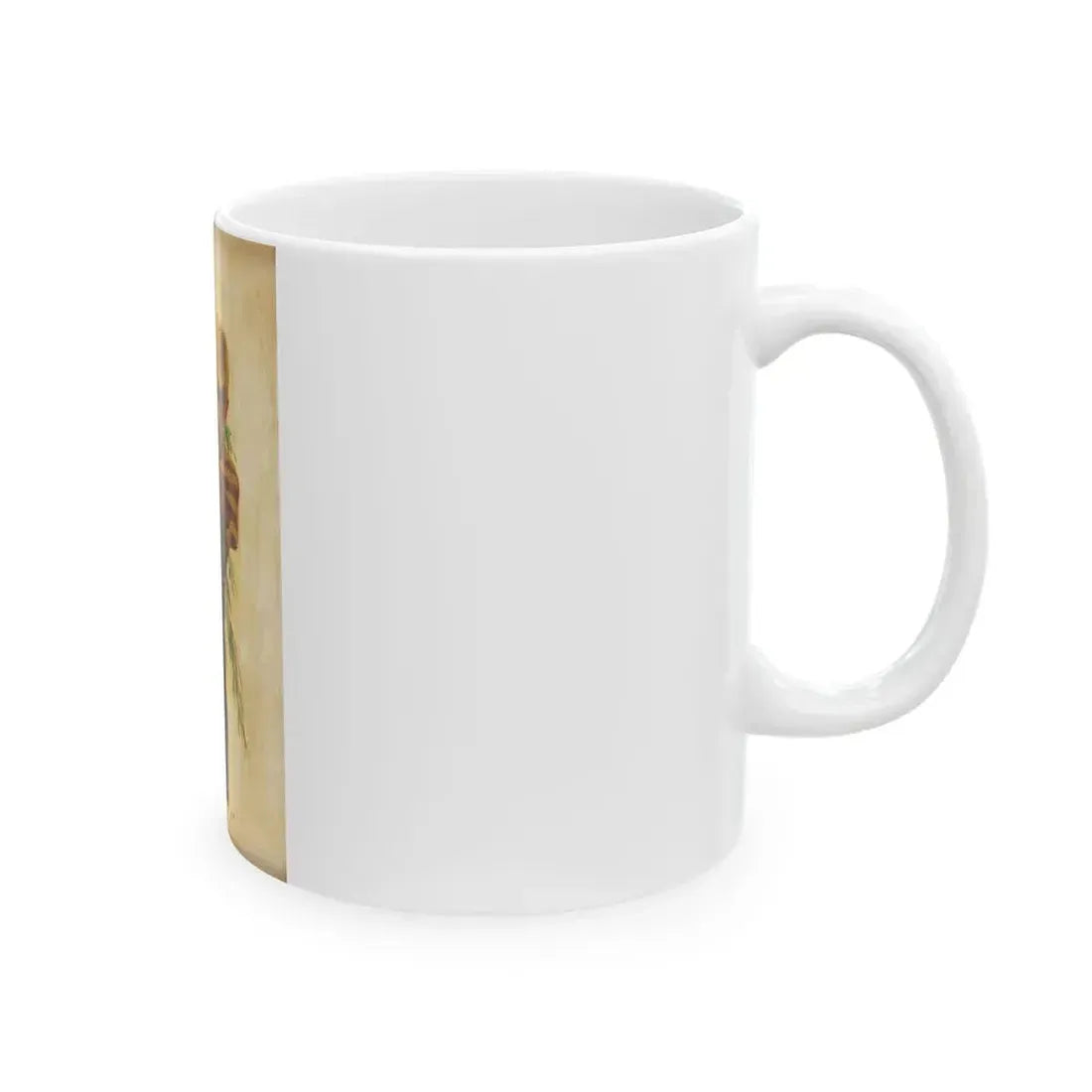 A Matter For Percival, Saturday Evening Post story illustration, February 18, 1950 - White Coffee Mug - Go Mug Yourself