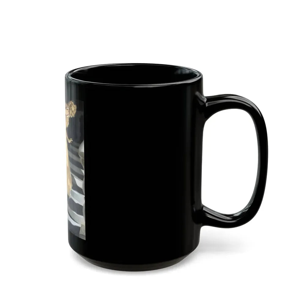 A Modern Cinderella, story Illustration - Black Coffee Mug - Go Mug Yourself