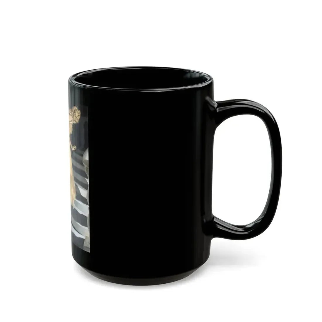 A Modern Cinderella, story Illustration - Black Coffee Mug - Go Mug Yourself