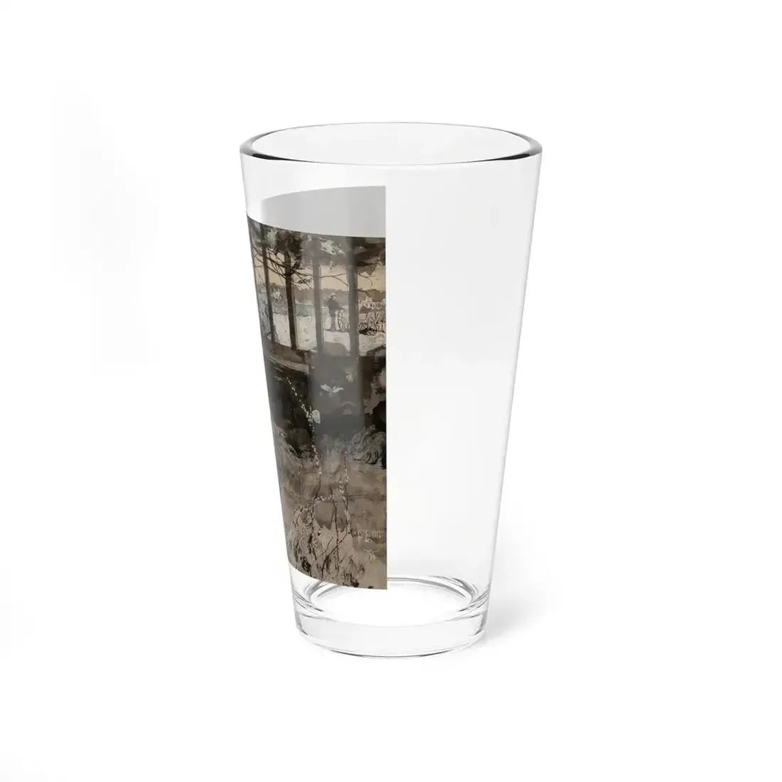 A New Acquaintance, St. Nicholas magazine interior illustration (Magazine Illustration) Pint Glass 16oz - Go Mug Yourself