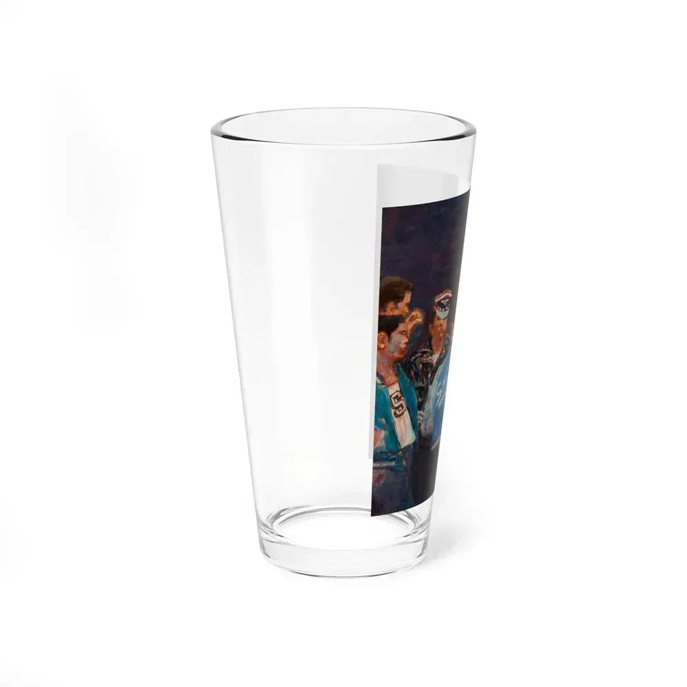 A New York Street Gang, Life magazine cover, September 9, 1957 (Magazine Illustration) Pint Glass 16oz - Go Mug Yourself