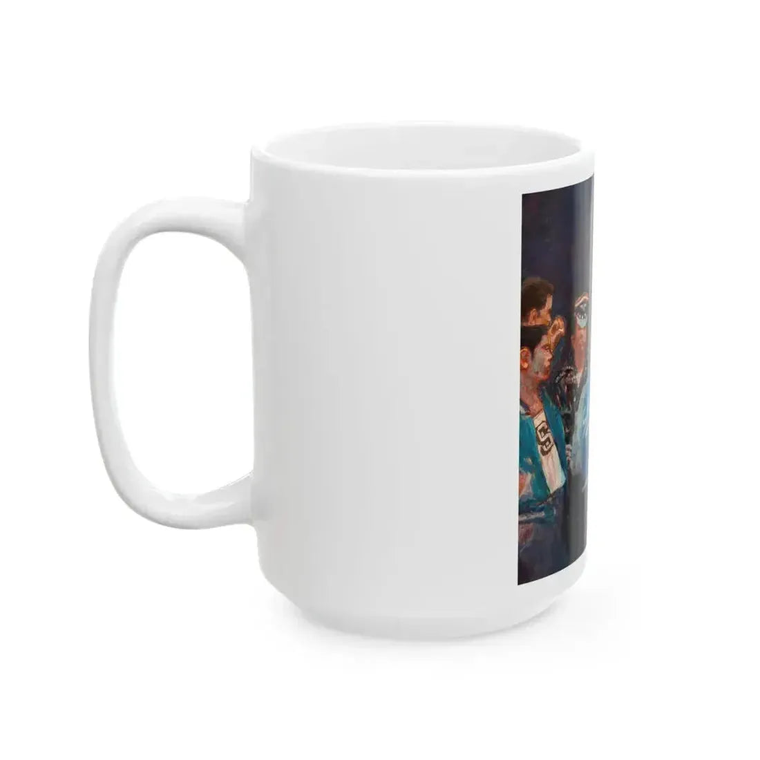 A New York Street Gang, Life magazine cover, September 9, 1957 - White Coffee Mug - Go Mug Yourself