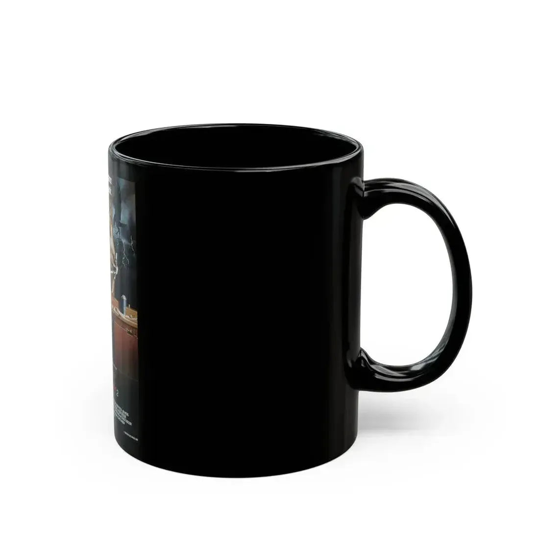 A NIGHTMARE ON ELM STREET 2  FREDDYS REVENGE 1985 Movie Poster - Black Coffee Mug - Go Mug Yourself