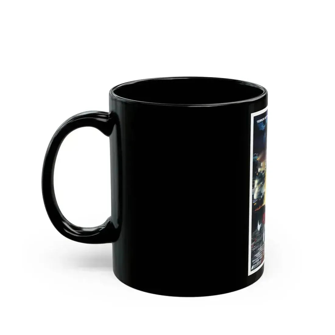 A NIGHTMARE ON ELM STREET 4 THE DREAM MASTER 1988 Movie Poster - Black Coffee Mug - Go Mug Yourself