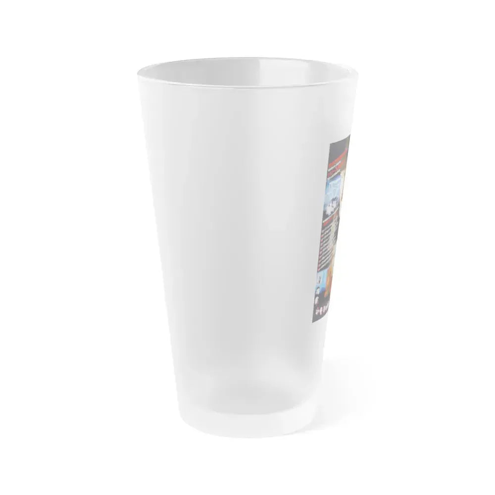 A NIGHTMARE ON ELM STREET 4 THE DREAM MASTER (ASIAN) 1988 Movie Poster - Frosted Pint Glass 16oz - Go Mug Yourself
