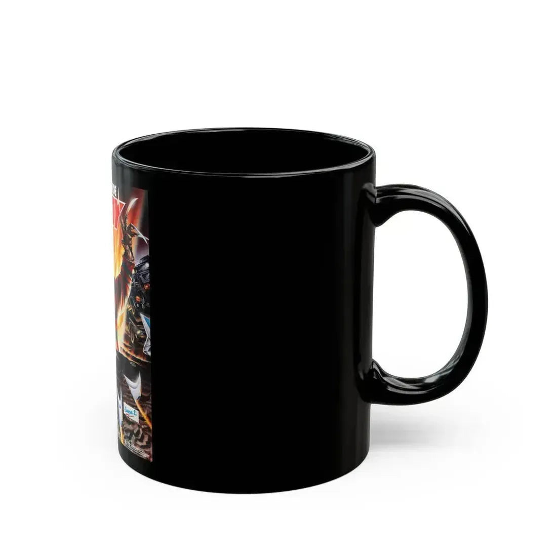 A NIGHTMARE ON ELM STREET 4 THE DREAM MASTER (FRENCH) 1988 Movie Poster - Black Coffee Mug - Go Mug Yourself