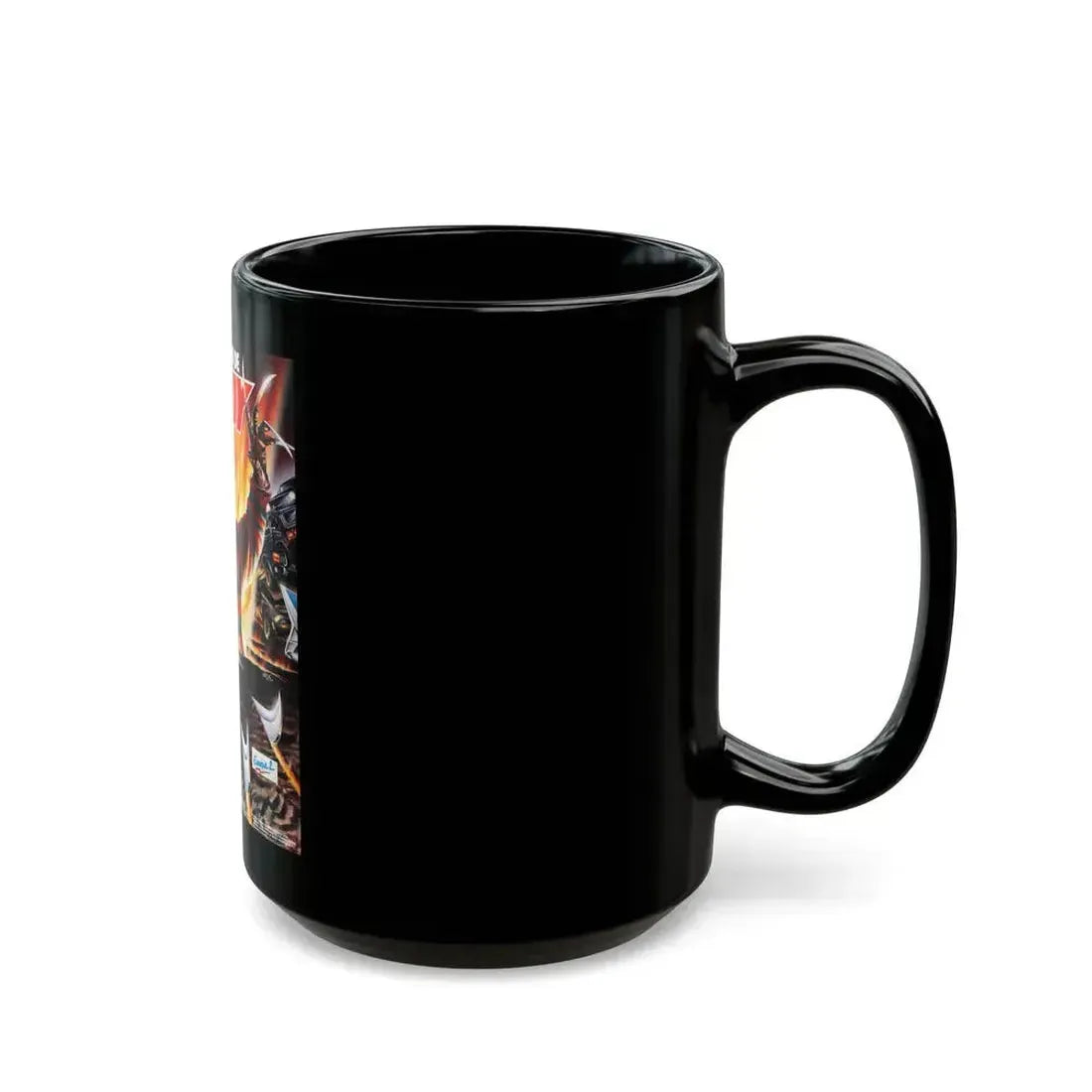 A NIGHTMARE ON ELM STREET 4 THE DREAM MASTER (FRENCH) 1988 Movie Poster - Black Coffee Mug - Go Mug Yourself