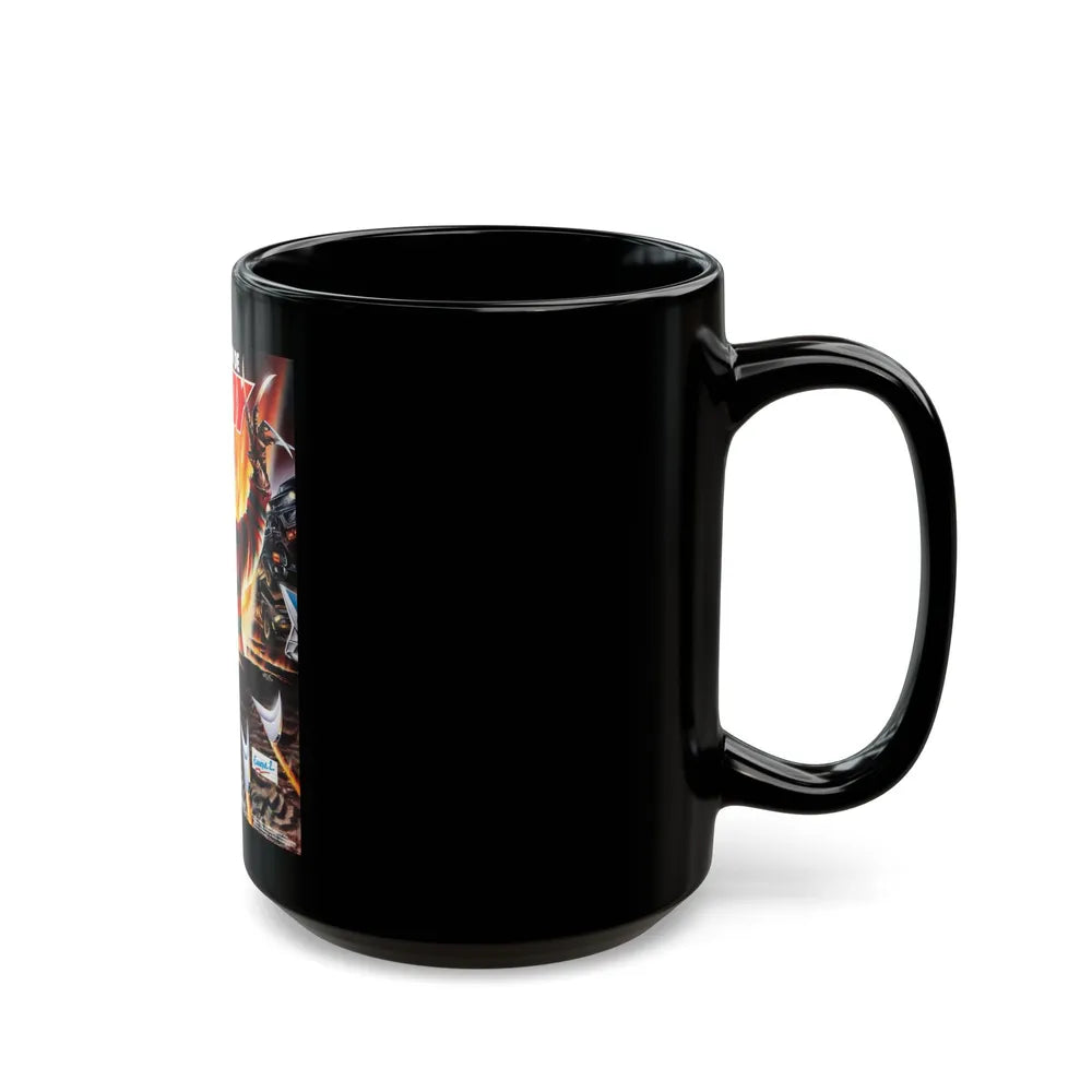 A NIGHTMARE ON ELM STREET 4 THE DREAM MASTER (FRENCH) 1988 Movie Poster - Black Coffee Mug-Go Mug Yourself