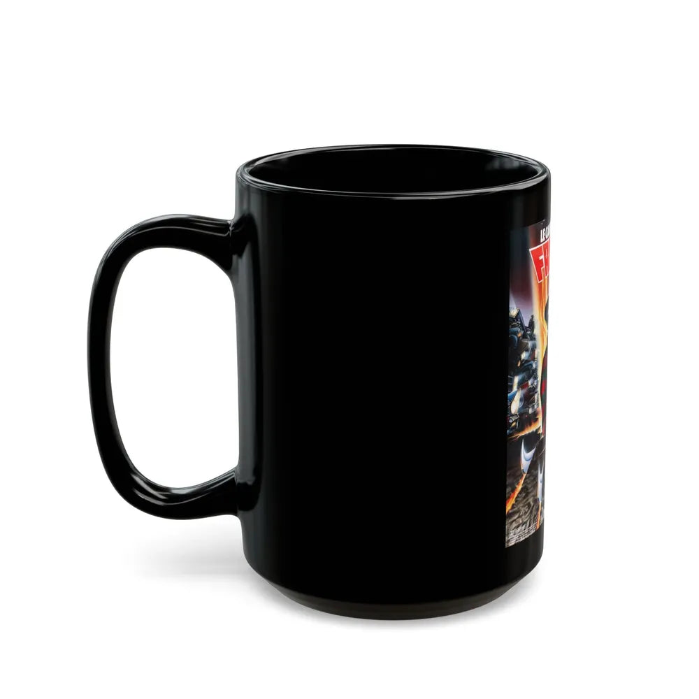 A NIGHTMARE ON ELM STREET 4 THE DREAM MASTER (FRENCH) 1988 Movie Poster - Black Coffee Mug-Go Mug Yourself