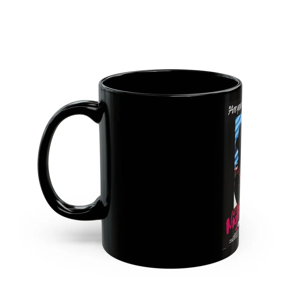A NIGHTMARE ON ELM STREET 4 THE DREAM MASTER (GERMAN) 1988 Movie Poster - Black Coffee Mug-Go Mug Yourself