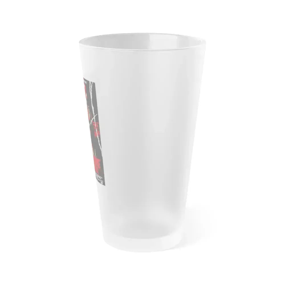 A NIGHTMARE ON ELM STREET (ALAMO) 1984 Movie Poster - Frosted Pint Glass 16oz - Go Mug Yourself