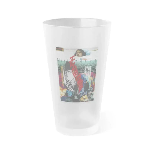 A NIGHTMARE ON ELM STREET (ASIAN) 1984 Movie Poster - Frosted Pint Glass 16oz 16oz Frosted - Go Mug Yourself